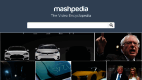 What Mashpedia.com website looked like in 2017 (6 years ago)