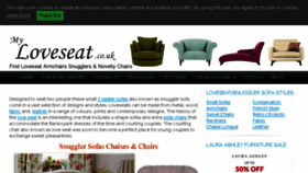 What Myloveseat.co.uk website looked like in 2017 (6 years ago)
