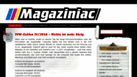 What Magaziniac.de website looked like in 2017 (6 years ago)