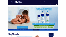 What Mustela.com.mx website looked like in 2017 (6 years ago)