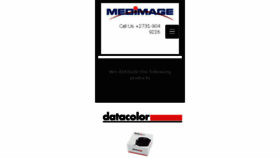 What Medimage.co.za website looked like in 2017 (6 years ago)