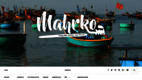 What Mahrko.de website looked like in 2017 (6 years ago)