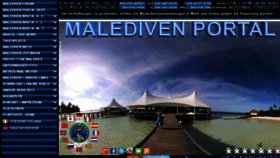 What Malediven.at website looked like in 2017 (6 years ago)