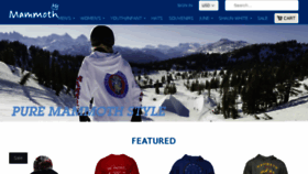 What Mammothmountainstore.com website looked like in 2017 (6 years ago)