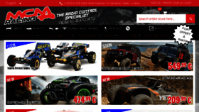 What Mcmracing.com website looked like in 2017 (6 years ago)