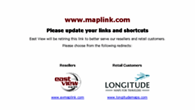 What Maplink.com website looked like in 2017 (6 years ago)