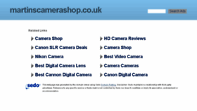 What Martinscamerashop.co.uk website looked like in 2017 (6 years ago)