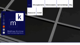 What Matthias-kirchner.de website looked like in 2017 (6 years ago)