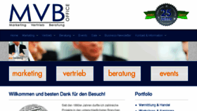 What Mvb-office.de website looked like in 2017 (6 years ago)