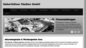 What Medienproduktion.at website looked like in 2017 (6 years ago)