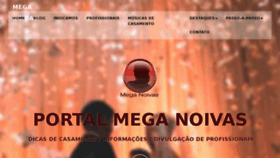 What Meganoivas.com.br website looked like in 2017 (6 years ago)