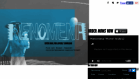 What Menomena.com website looked like in 2017 (6 years ago)