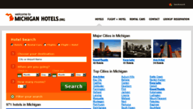 What Michigan-hotels.org website looked like in 2017 (6 years ago)