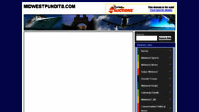 What Midwestpundits.com website looked like in 2017 (6 years ago)