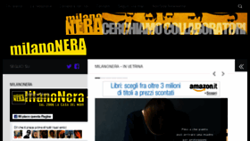 What Milanonera.com website looked like in 2017 (6 years ago)