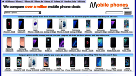 What Mobilephones.name website looked like in 2017 (6 years ago)