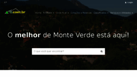 What Monteverde.com.br website looked like in 2017 (6 years ago)