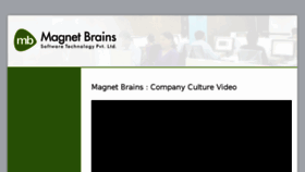What Magnetbrains.com website looked like in 2017 (6 years ago)