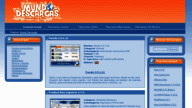 What Mundo-descargas.com website looked like in 2017 (6 years ago)