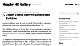 What Murphyhillgallery.com website looked like in 2017 (6 years ago)