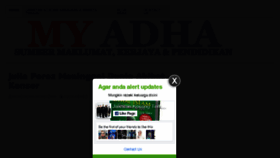What Myadha.blogspot.com website looked like in 2017 (6 years ago)