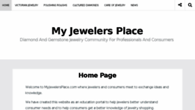 What Myjewelersplace.com website looked like in 2017 (6 years ago)