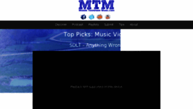 What Midtnmusic.com website looked like in 2017 (6 years ago)