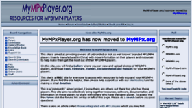 What Mympxplayer.org website looked like in 2017 (6 years ago)