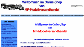 What Mf-modellbau.eu website looked like in 2017 (6 years ago)