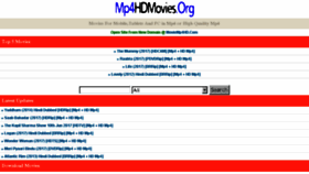 What Moviemp4.net website looked like in 2017 (6 years ago)