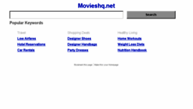 What Movieshq.net website looked like in 2017 (6 years ago)