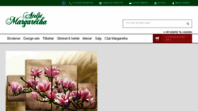 What Margaretha.no website looked like in 2017 (6 years ago)
