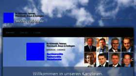 What Meine-rechte.de website looked like in 2017 (6 years ago)