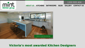 What Mintkitchengroup.com.au website looked like in 2017 (6 years ago)