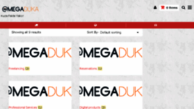 What Megaduka.com website looked like in 2017 (6 years ago)