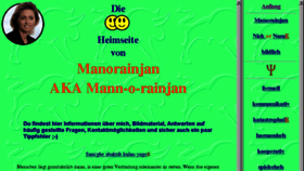 What Manorainjan.de website looked like in 2017 (6 years ago)
