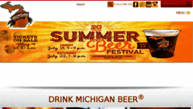 What Michiganbrewersguild.org website looked like in 2017 (6 years ago)