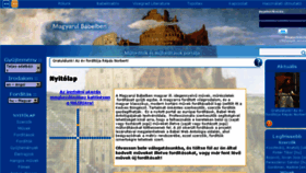 What Magyarulbabelben.net website looked like in 2017 (9 years ago)