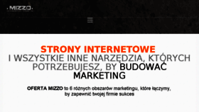 What Mizzo.pl website looked like in 2017 (6 years ago)