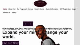 What Myoval.co.za website looked like in 2017 (9 years ago)