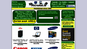 What Microaid.ie website looked like in 2017 (6 years ago)