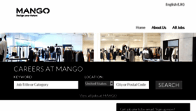 What Mango-emea.jobs.net website looked like in 2017 (6 years ago)