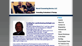 What Murrellpsychologicalservice.com website looked like in 2017 (8 years ago)