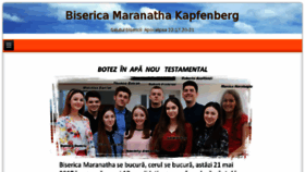 What Maranatha-kapfenberg.at website looked like in 2017 (6 years ago)