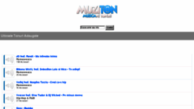 What Muziton.net website looked like in 2017 (6 years ago)