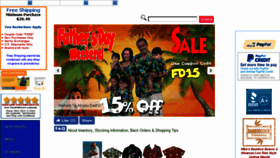 What Mauishirts.com website looked like in 2017 (6 years ago)