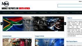 What Marketreportsonsouthafrica.com website looked like in 2017 (6 years ago)