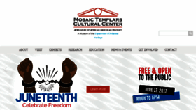 What Mosaictemplarscenter.com website looked like in 2017 (6 years ago)