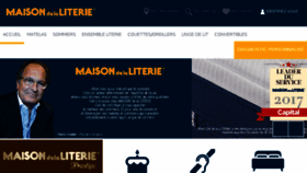 What Maisondelaliterie.fr website looked like in 2017 (6 years ago)