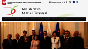 What Msport.gov.pl website looked like in 2017 (6 years ago)